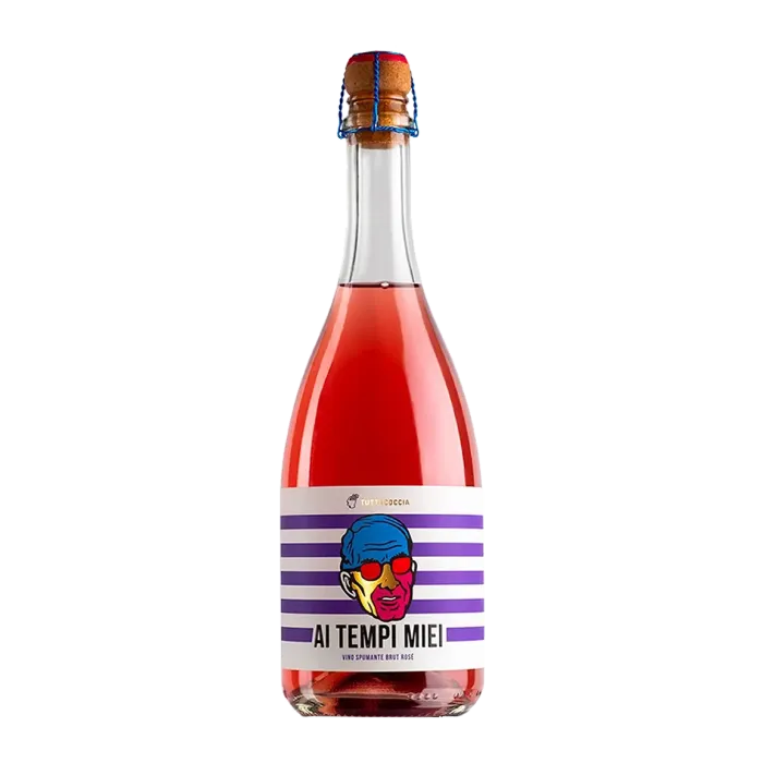 Spumante Brut Rosé Metodo Charmat Tuttacoccia "Ai tempi miei" Paride D'Angelo