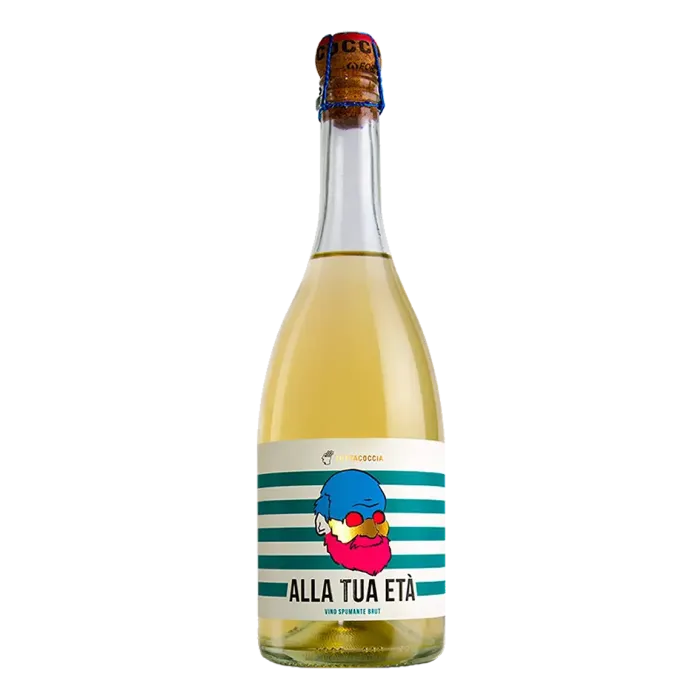 Spumante Brut Metodo Charmat  Tuttacoccia "Alla tua età" Paride D'Angelo