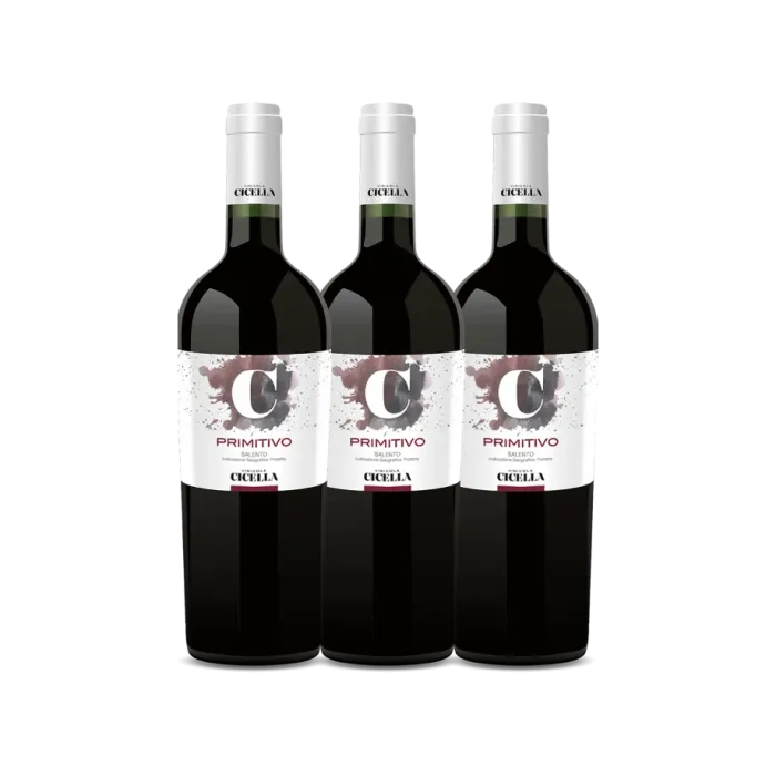 Three bottle pack “Primitivo”