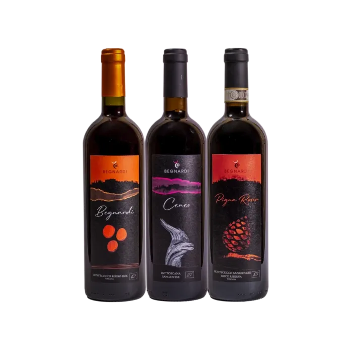 Confezione da tre bottiglie “Sangiovese”