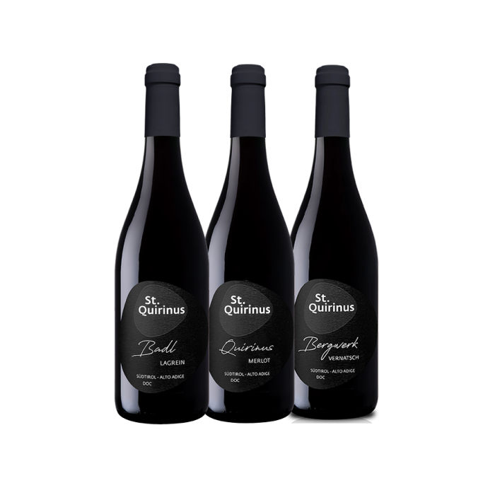 Three bottle pack “Quirinus reds”