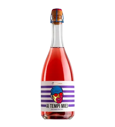 Spumante Brut Rosé Metodo Charmat Tuttacoccia "Ai tempi miei" Paride D'Angelo