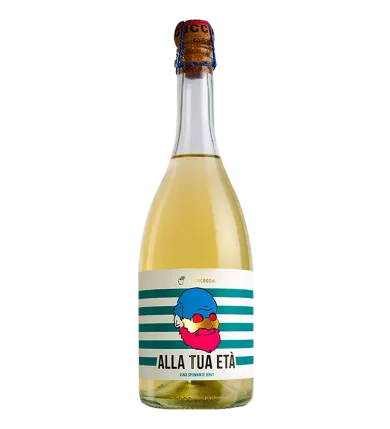 Spumante Brut Metodo Charmat  Tuttacoccia "Alla tua età" Paride D'Angelo