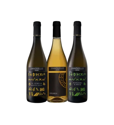 Three bottle pack “Zanovello's whites"