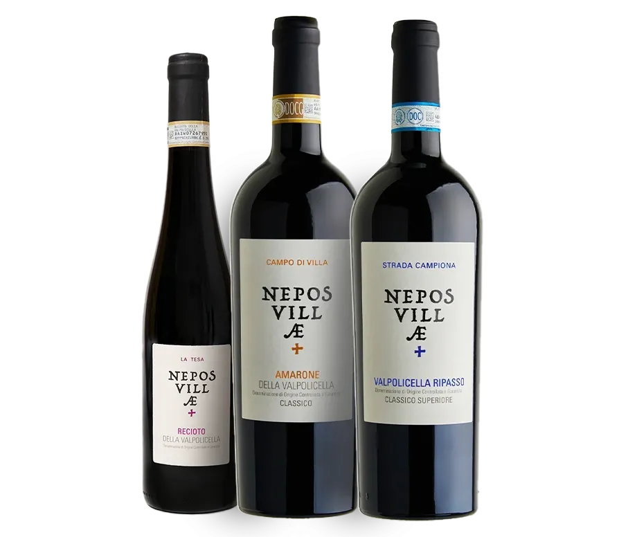 Confezione da tre bottiglie “I classici Valpolicella”