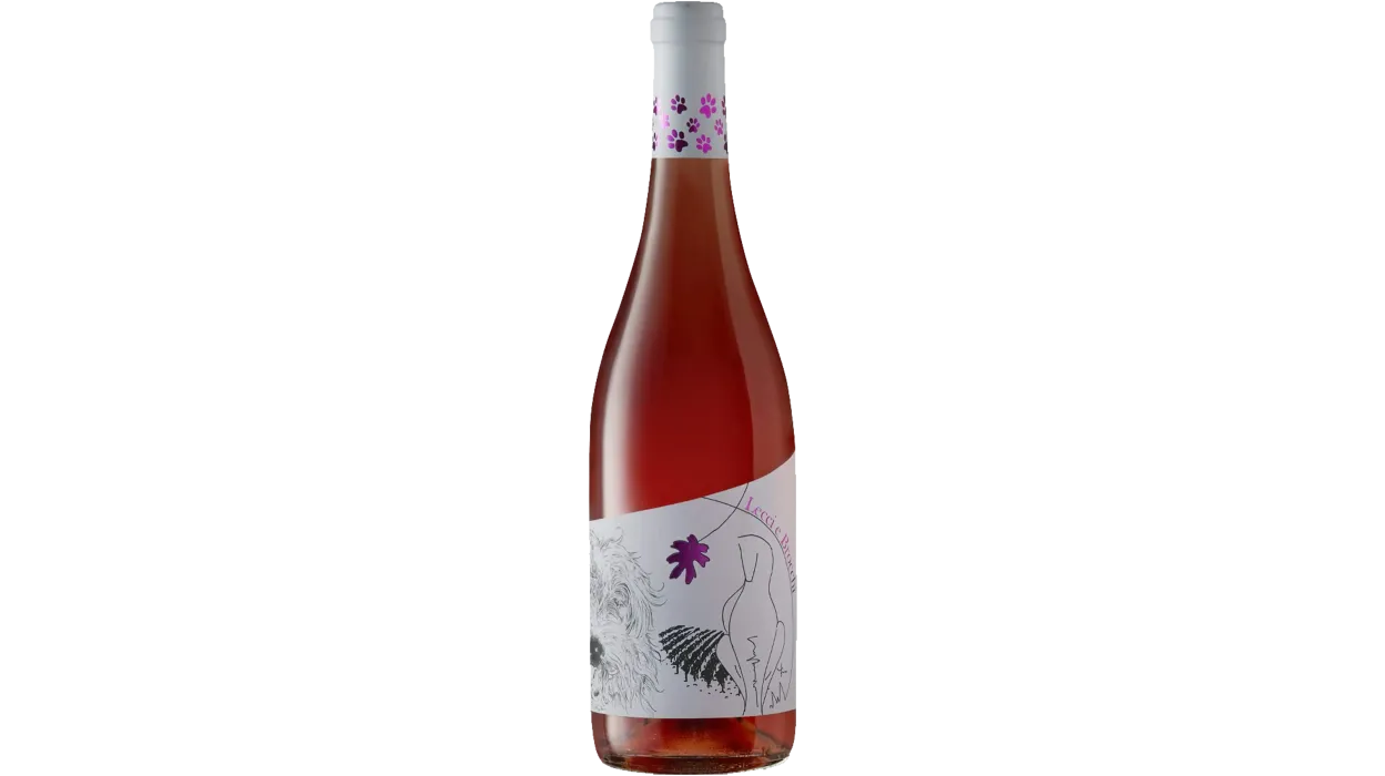 Vinæske med 3 flasker Lecci e Brocchi