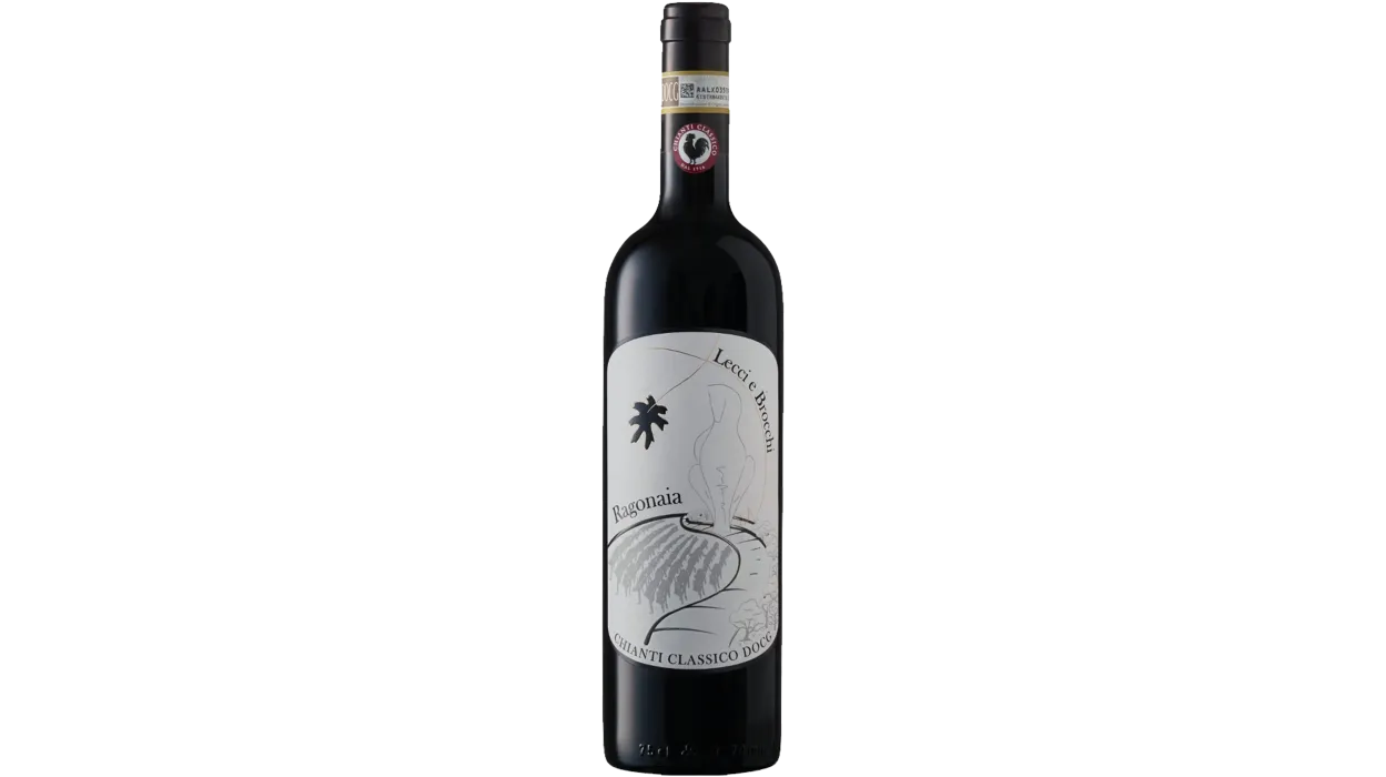 Vinæske med 3 flasker Chianti selection