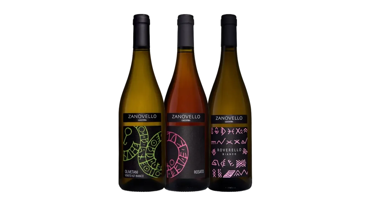 Vinæske med 3 flasker Colli Euganei