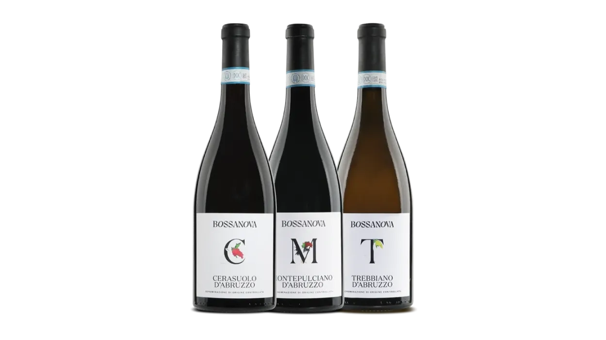 Vinæske med 3 flasker Original by Bossanova