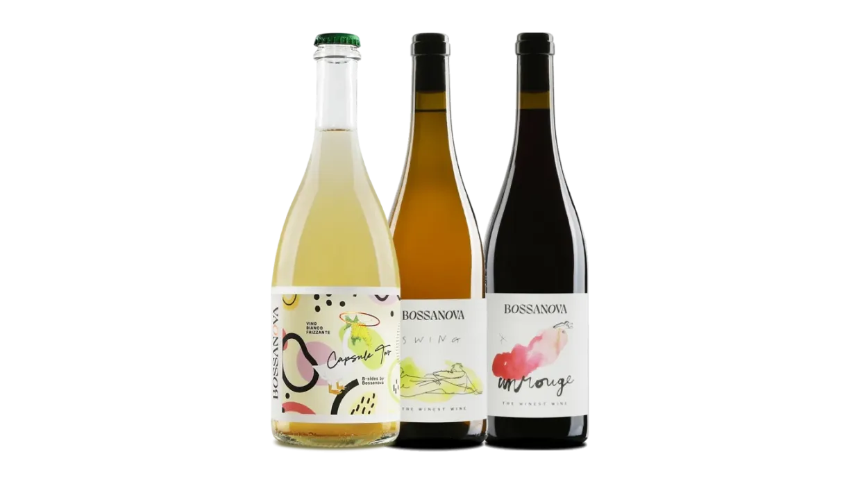 Vinæske med 3 flasker Unique by Bossanova