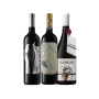 Vinæske med 3 flasker Sangiovese