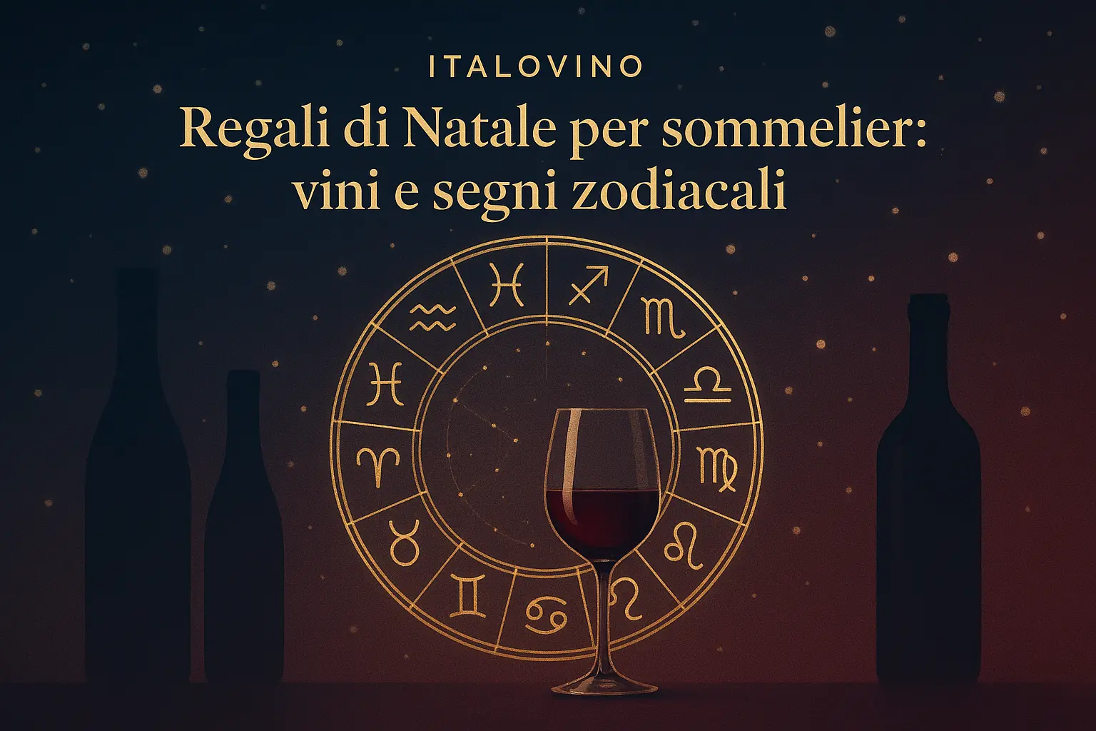 Christmas gifts for sommeliers: wines and zodiac signs